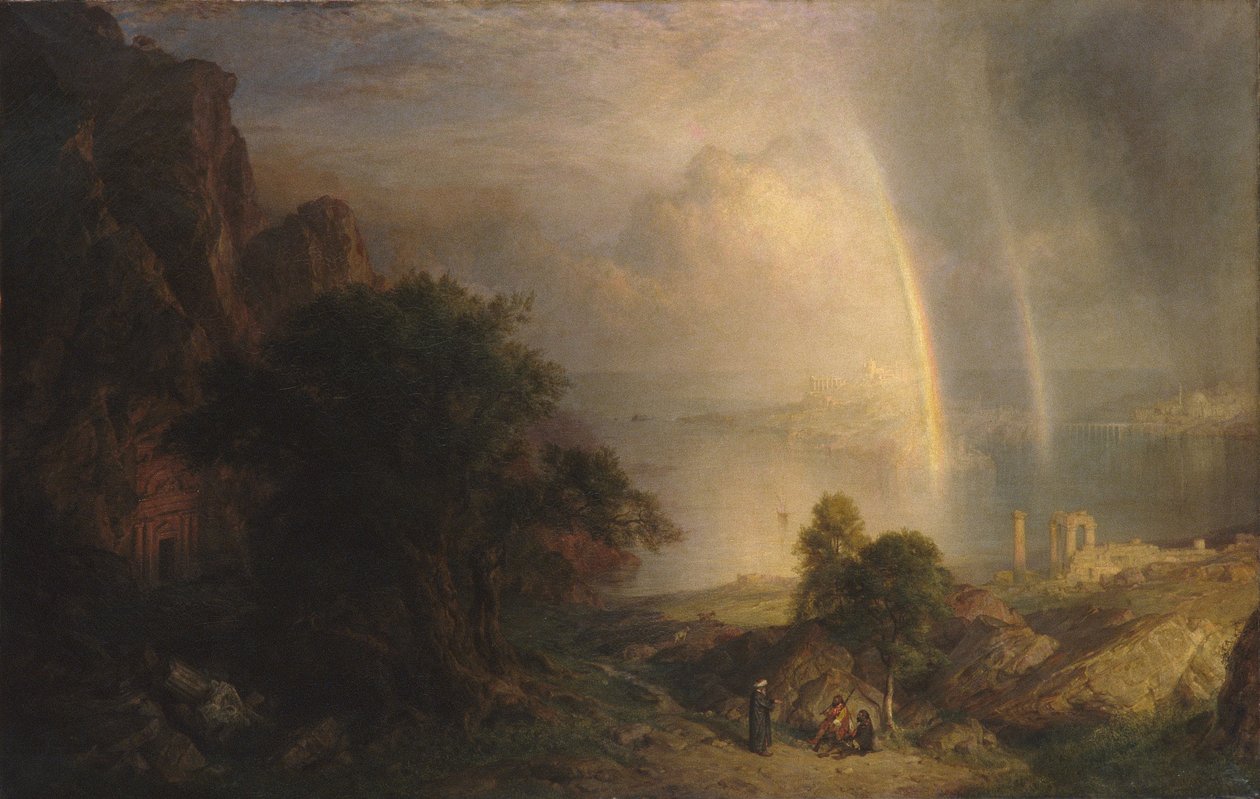 Egeiska havet, ca 1877 (olja på duk) av Frederic Edwin Church