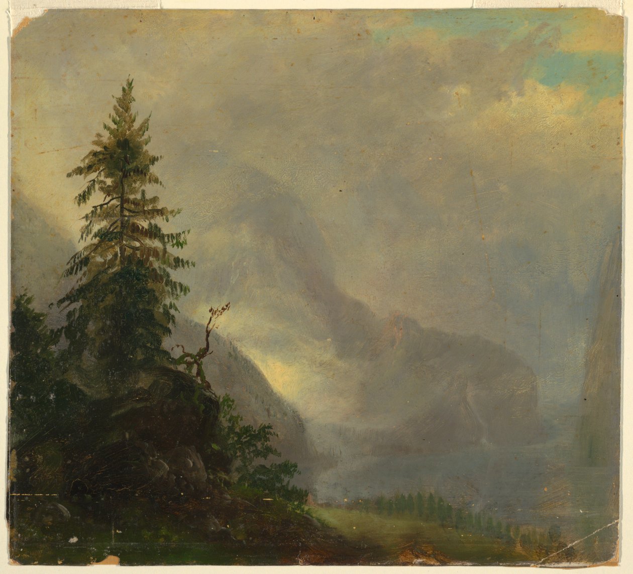 Koenigsee, nära Berchtesgeden, Bayern av Frederic Edwin Church