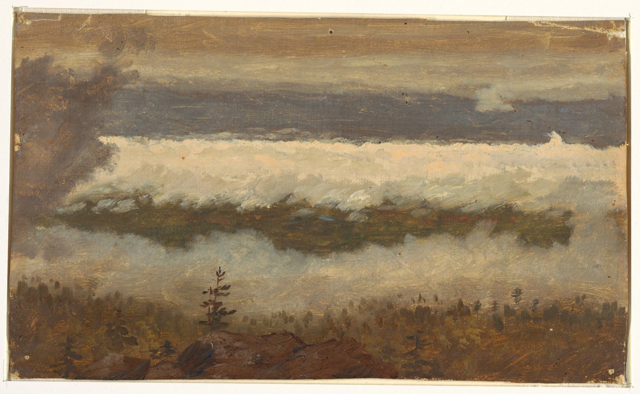 Utsikt över molnen från Catskill Mountain-Top av Frederic Edwin Church