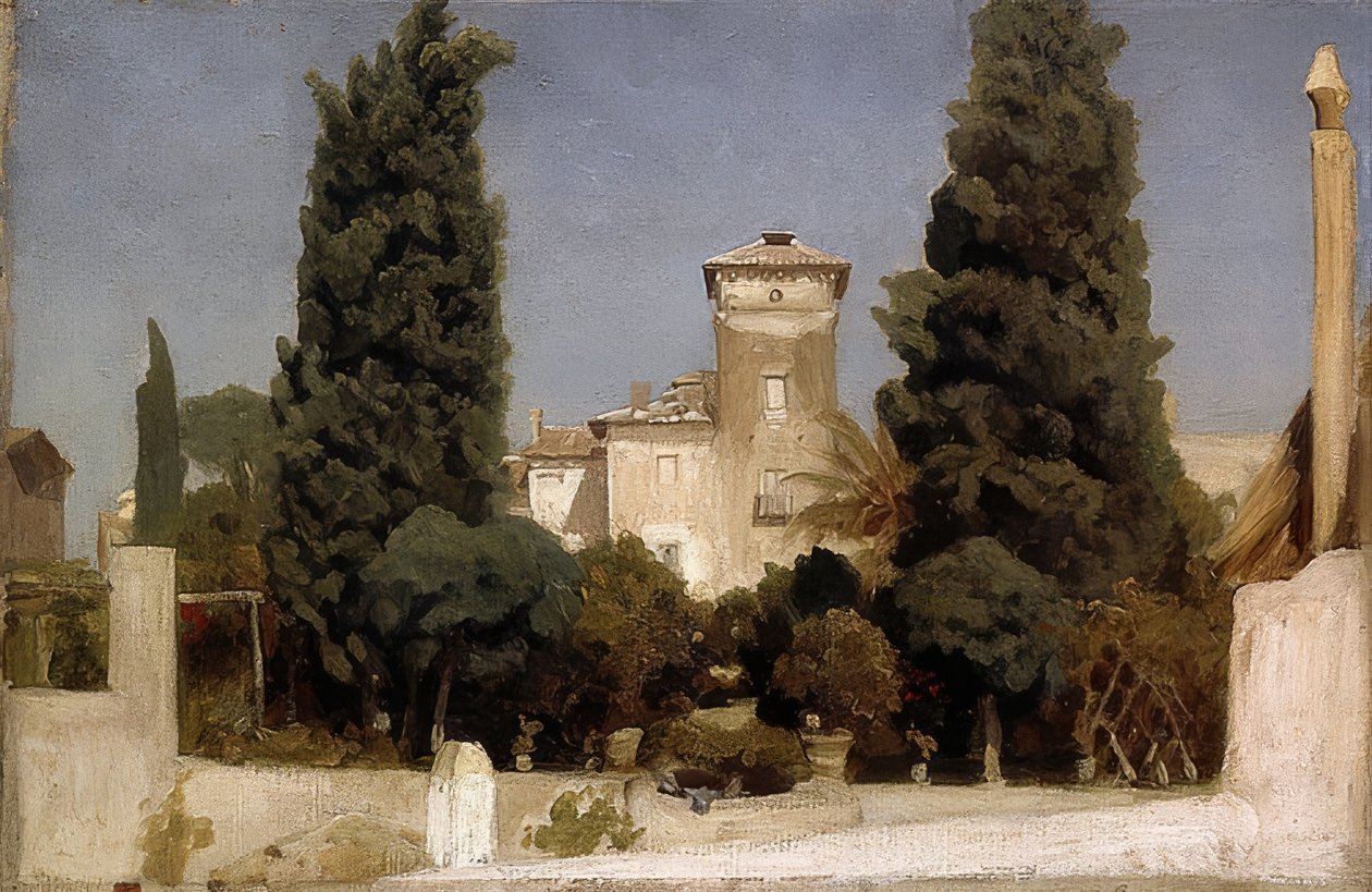 Villa Malta, Rom. 1860-talet av Frederic Leighton
