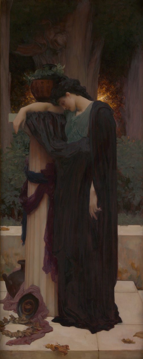 Lachrymae, ca 1894-95 (olja på duk) av Frederic Leighton