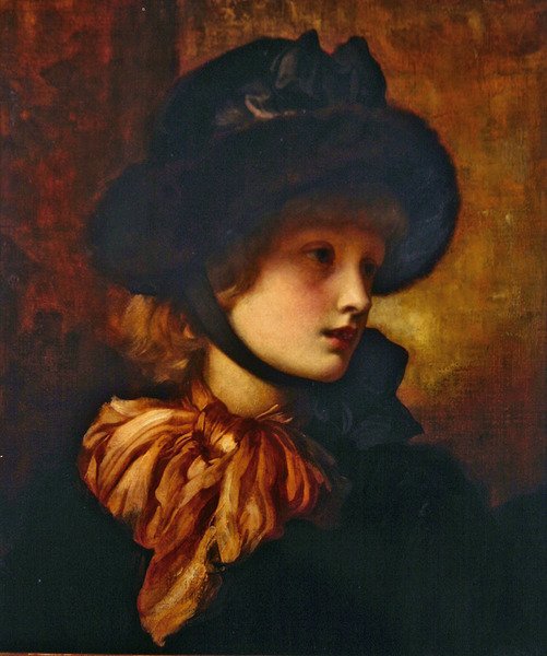 Letty (olja på duk) av Frederic Leighton