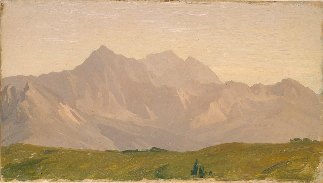 Monte Croce, sent 1800-tal av Frederic Leighton