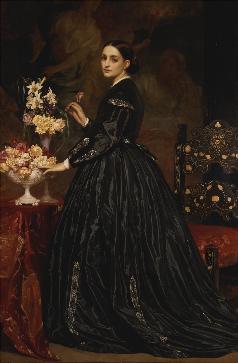 Mrs James Guthrie av Frederic Leighton