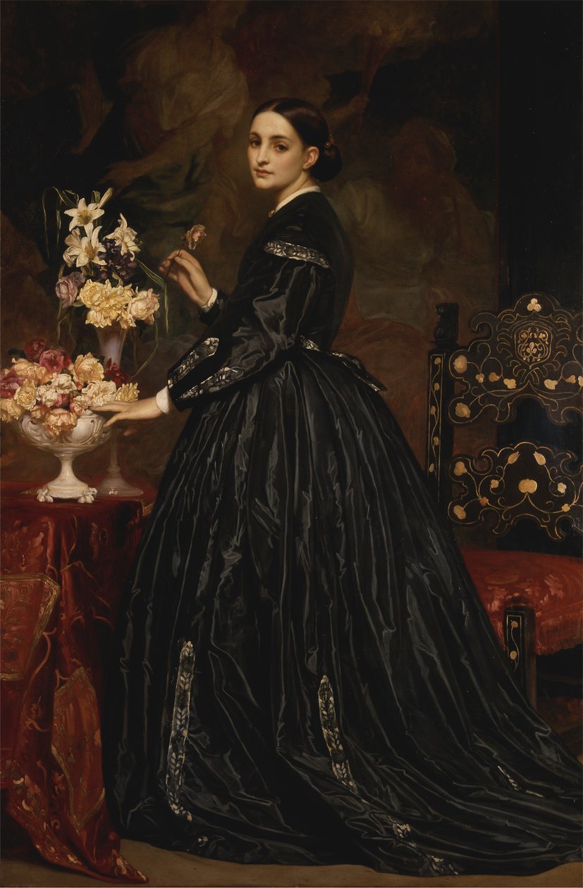 Mrs. James Guthrie [1866, Royal Academy of Arts, London, utställningskatalog] av Frederic Leighton