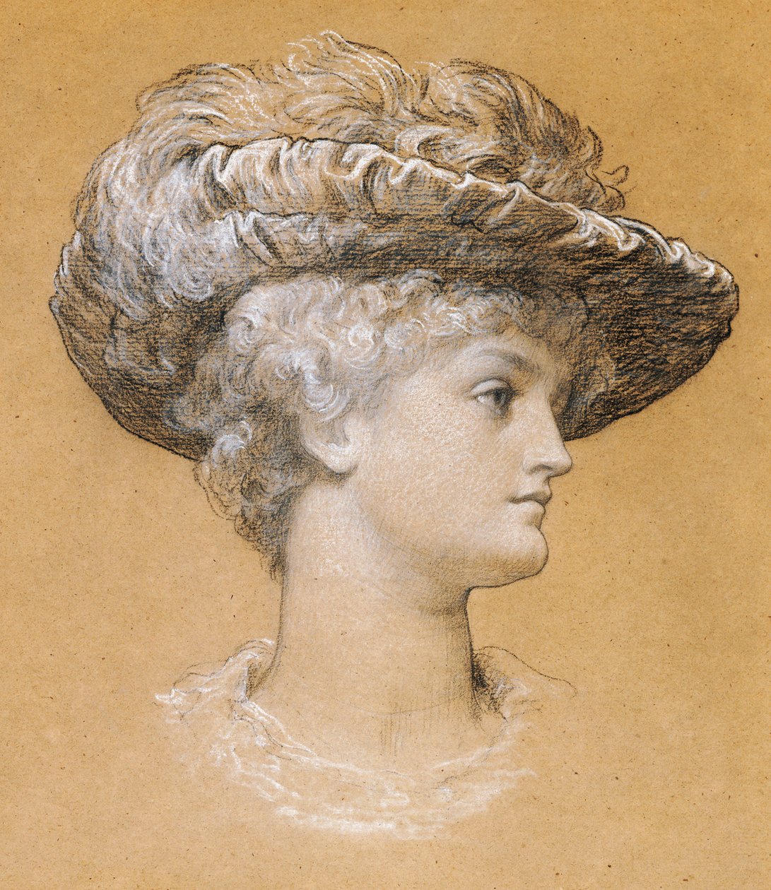 Porträtt av Dorothy Dene, 1884 av Frederic Leighton