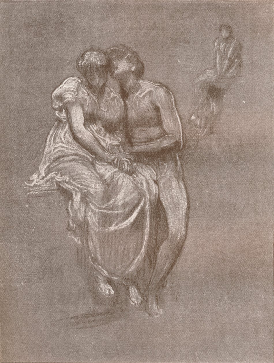 Studier för Wedded, 1882, 1897 av Frederic Leighton