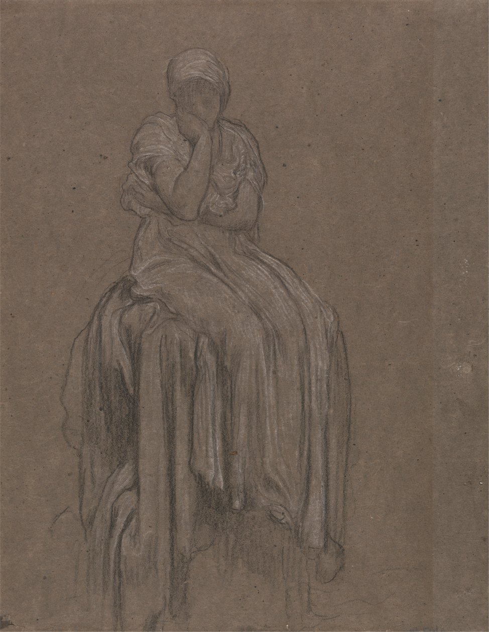 Studera för ensamhet av Frederic Leighton