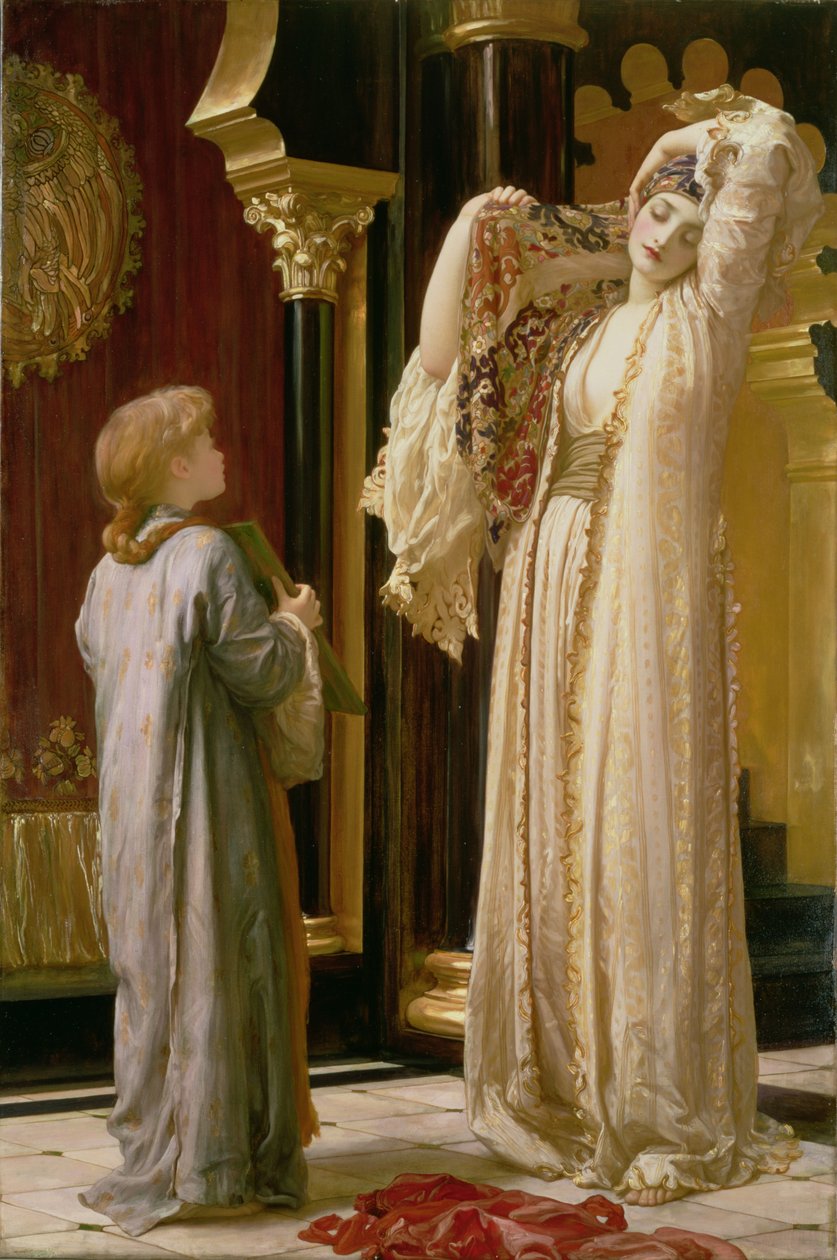 Haremets ljus, ca 1880 av Frederic Leighton