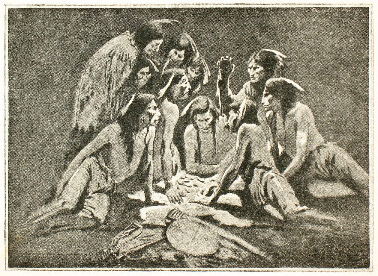 13 Kap.16 Alla spelade, alla kastade av Frederic Remington