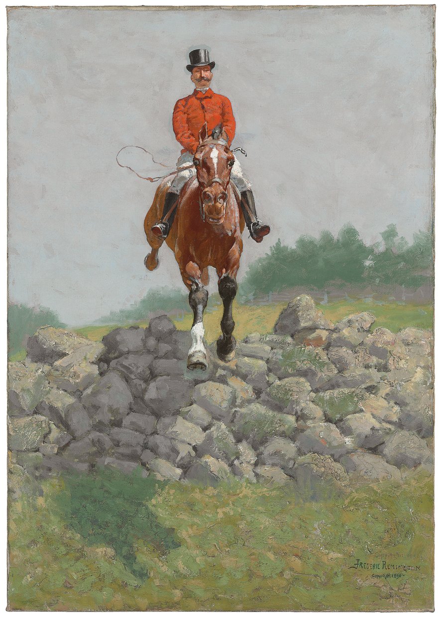 En jaktman av Frederic Remington