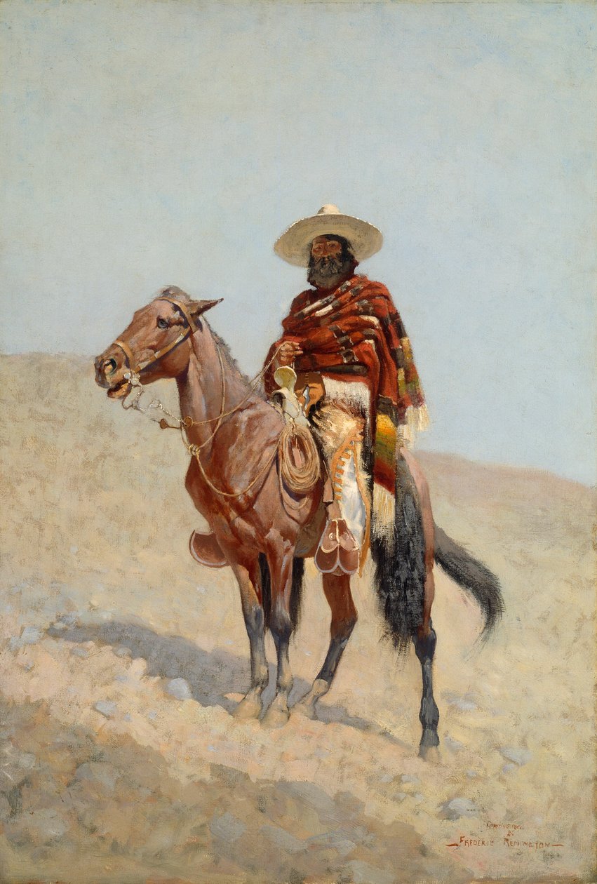 Den mexikanska Vaquero av Frederic Remington