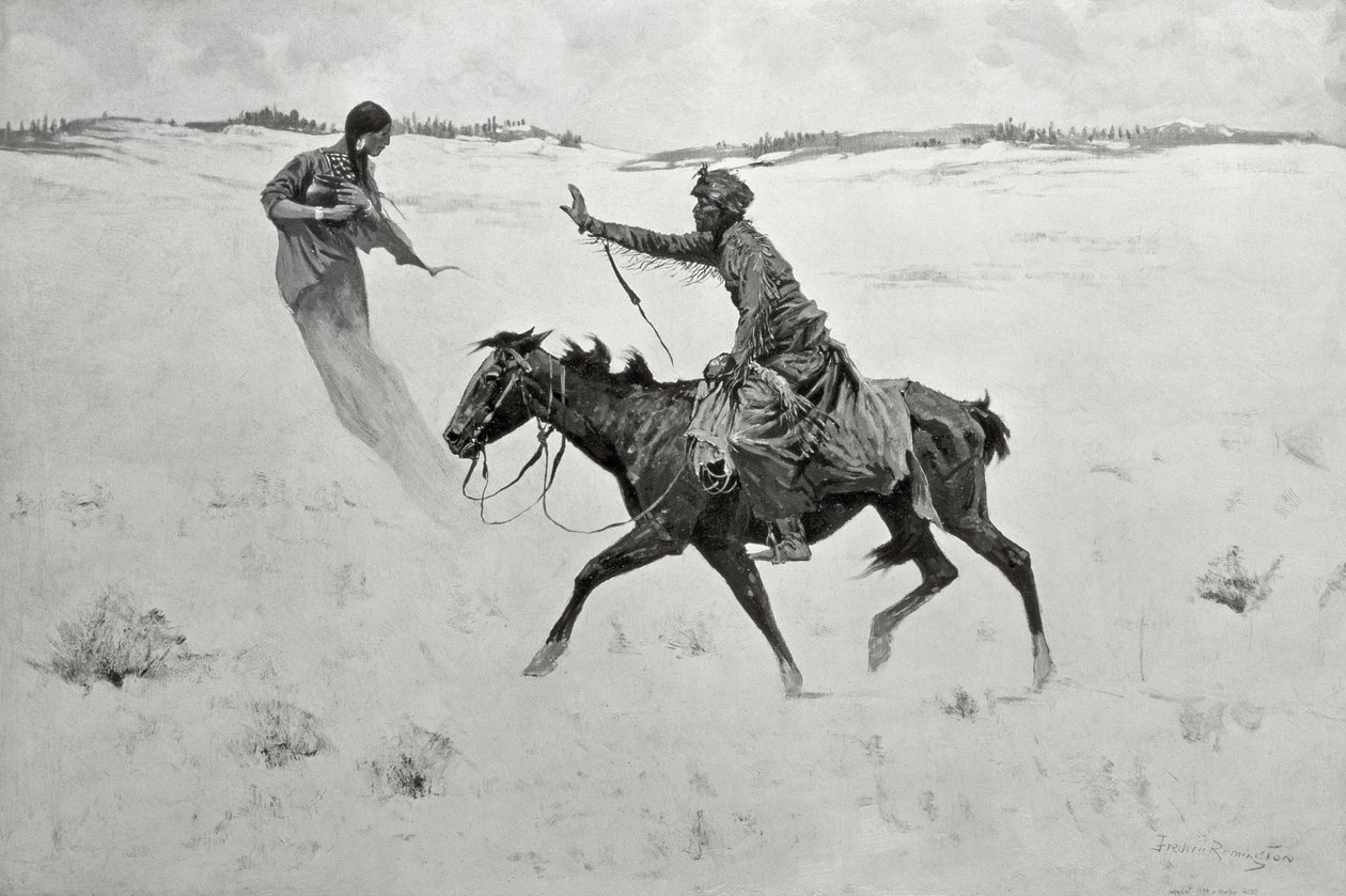 Hur order nr 6 gick igenom, eller The Vision av Frederic Remington