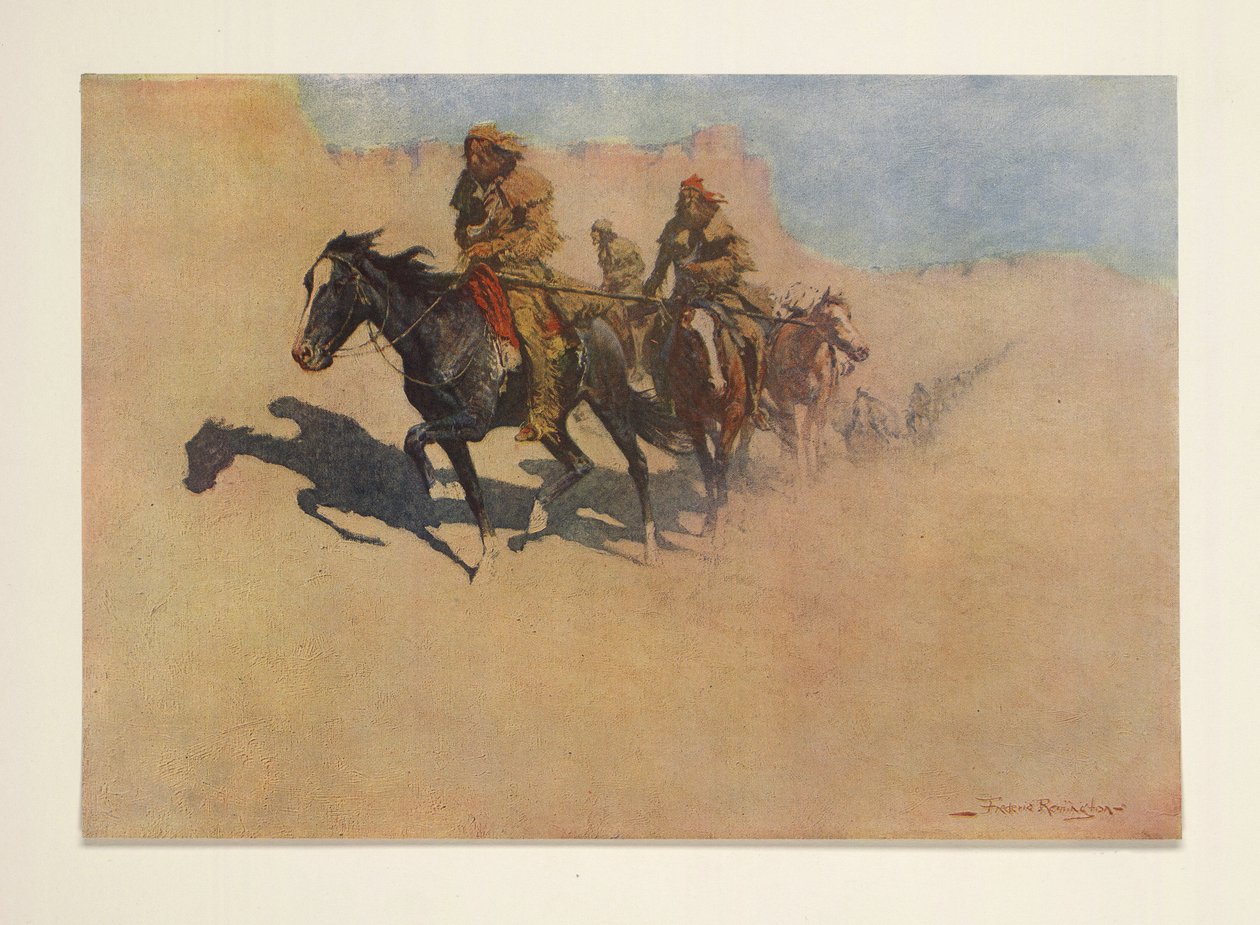 Jedediah Smith, från Colliers Weekly, pub. 1906 av Frederic Remington