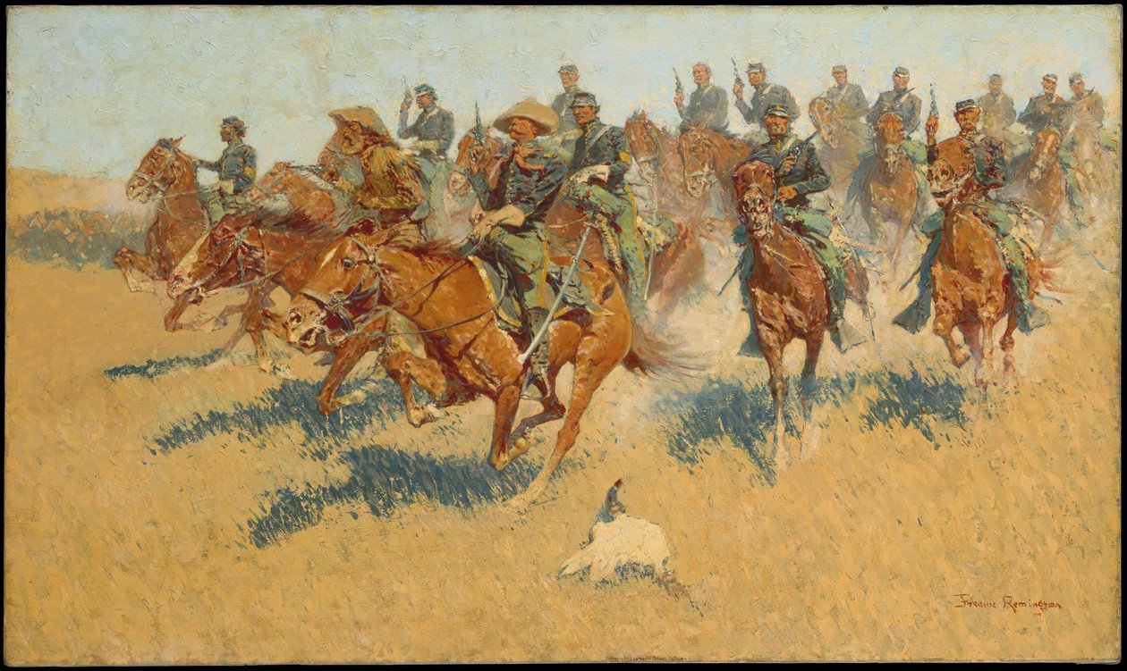 På de södra slätterna av Frederic Remington