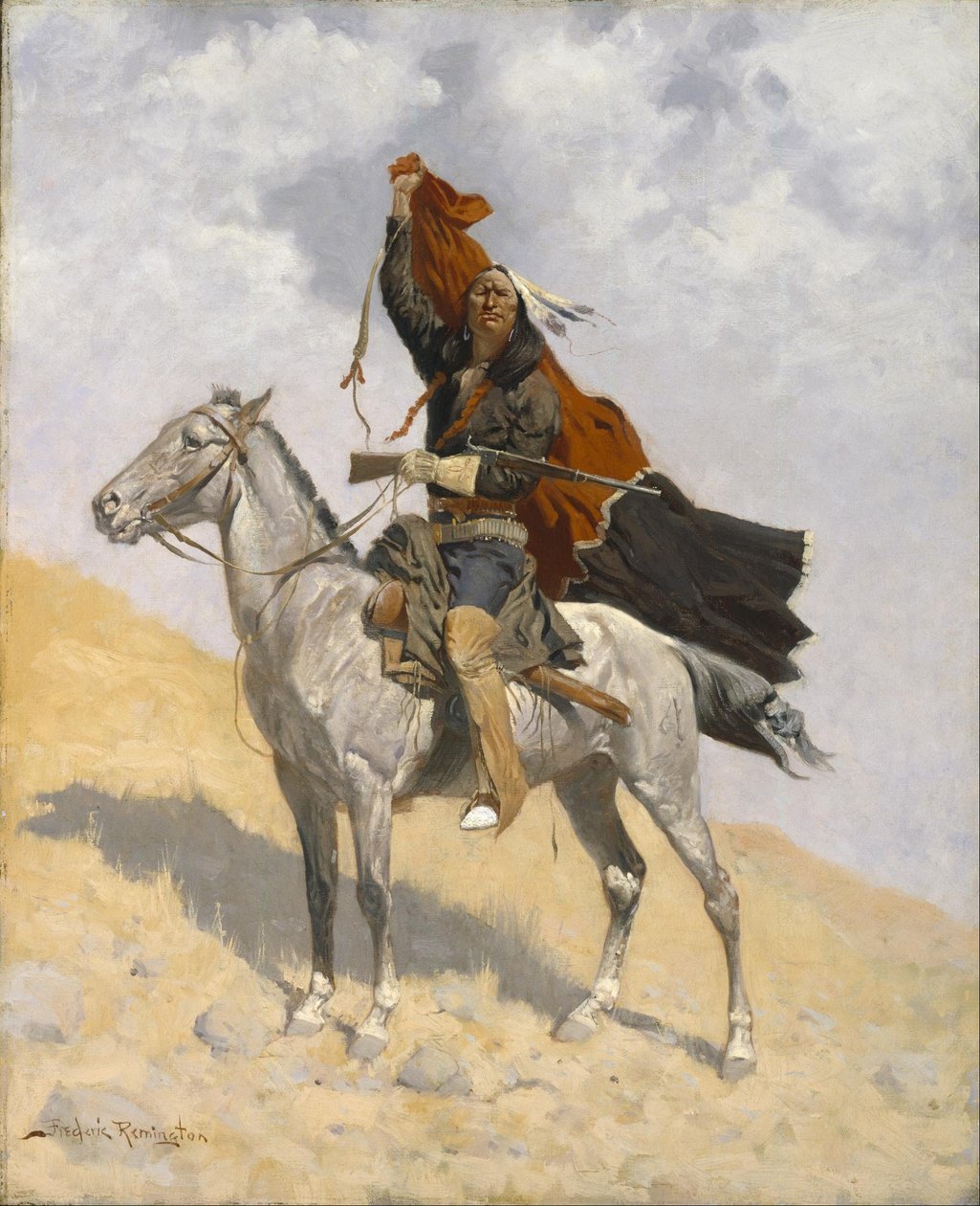 Blankettsignalen av Frederic Remington