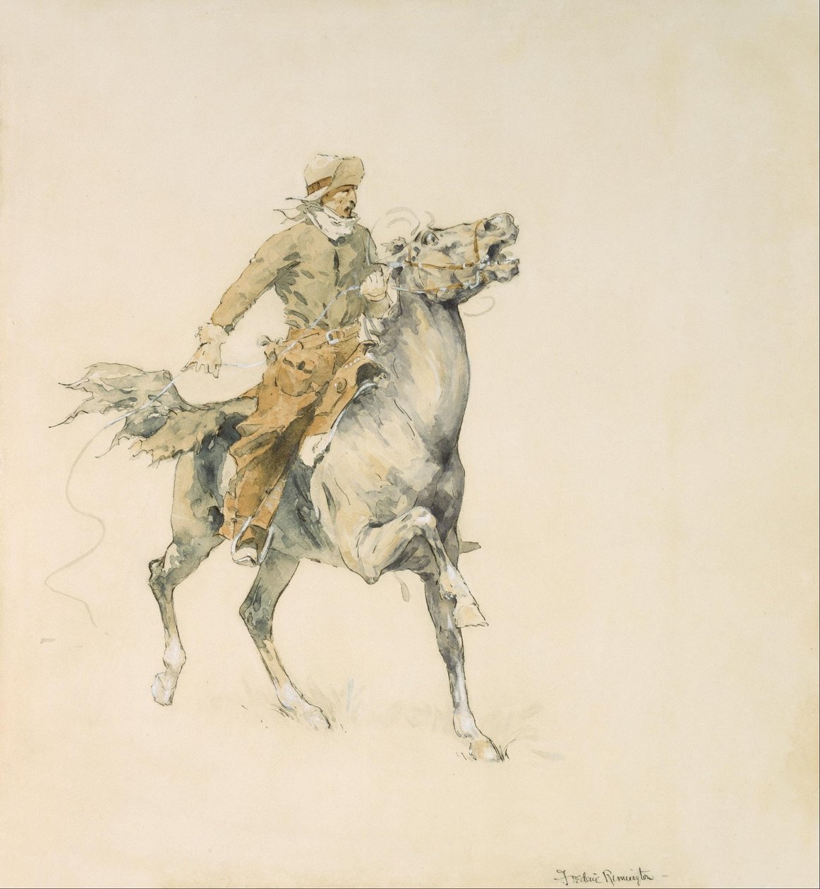 Cowboyen av Frederic Remington