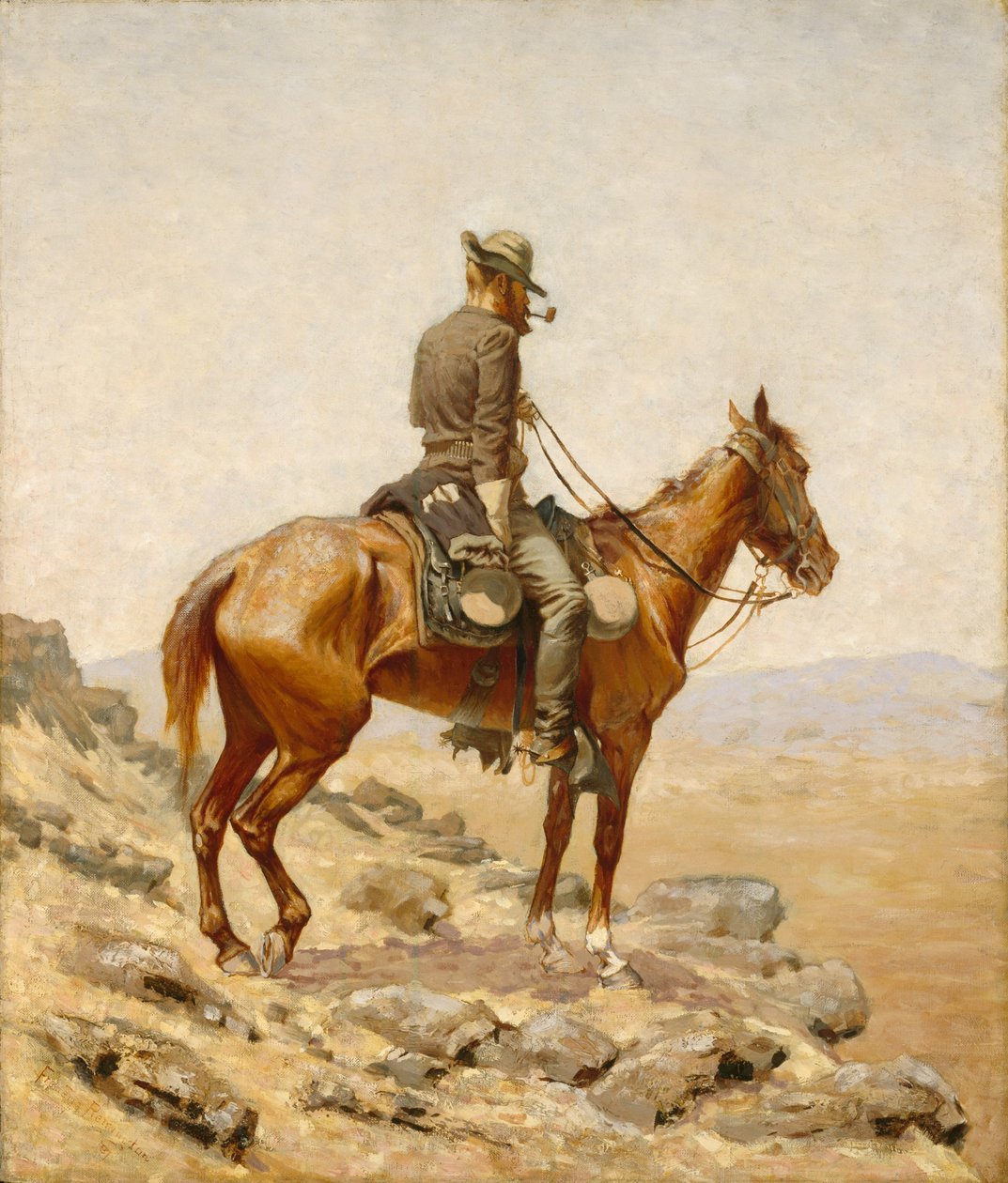 Utkiksplatsen av Frederic Remington