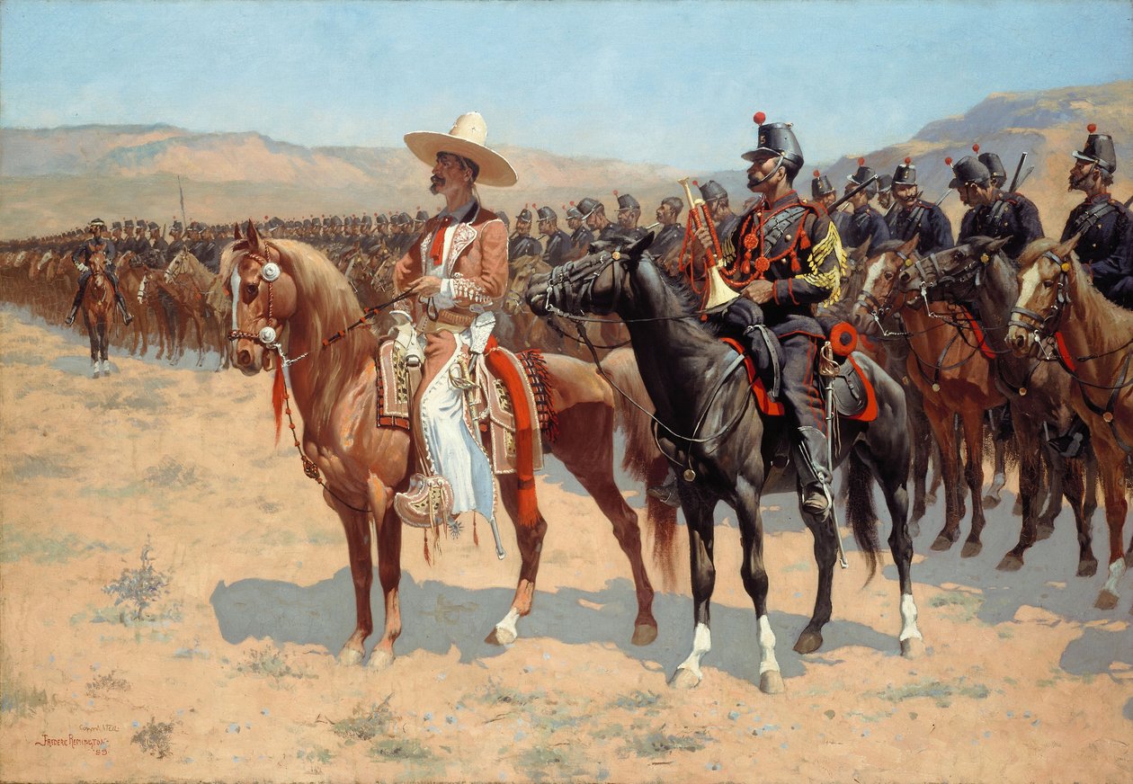 Den mexikanska majoren av Frederic Remington