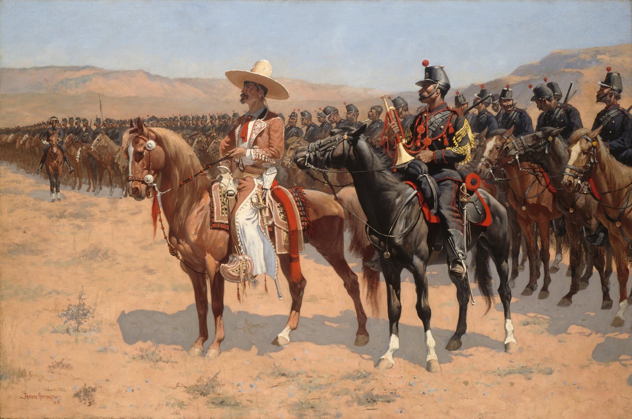 Den mexikanska majoren av Frederic Remington