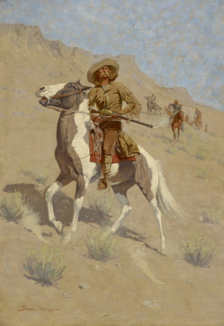 Scouten, ca. 1902 av Frederic Remington