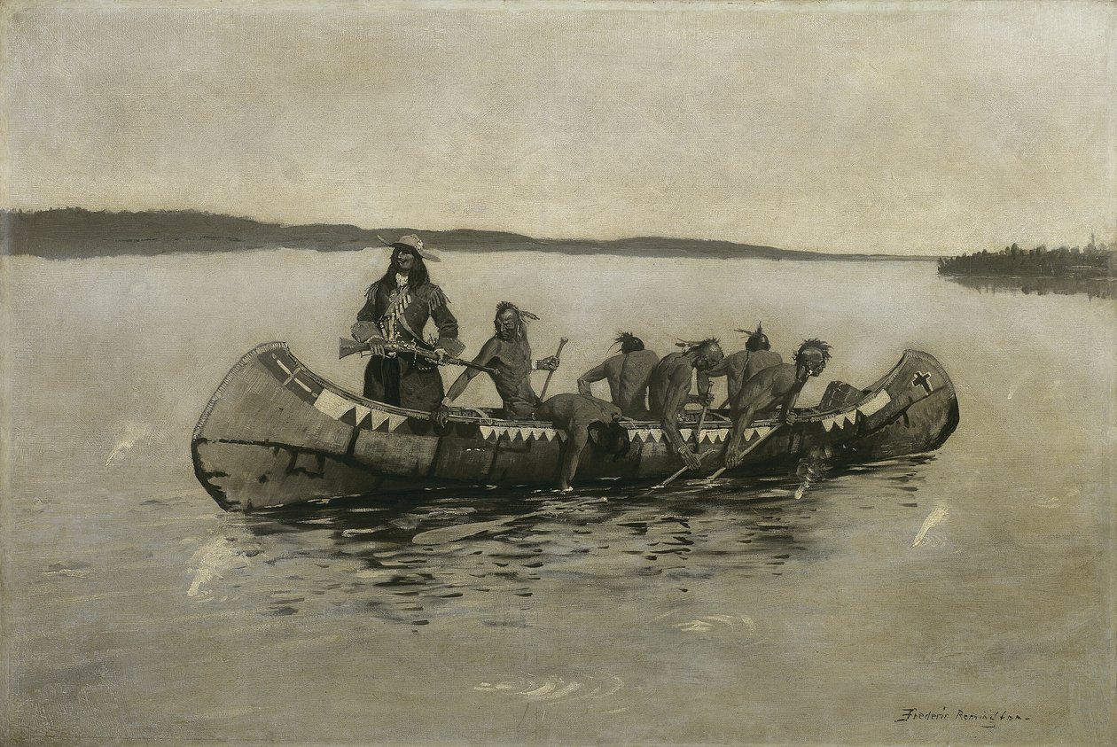 Detta var en dödlig ombordstigning av Frederic Remington