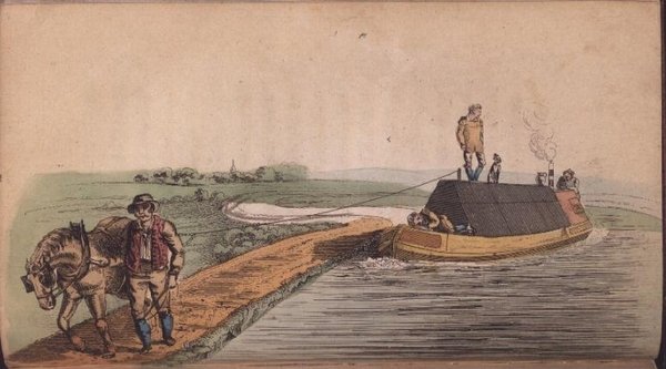 Pråmtornet från Ackermanns World i miniatyr av Frederic Shoberl