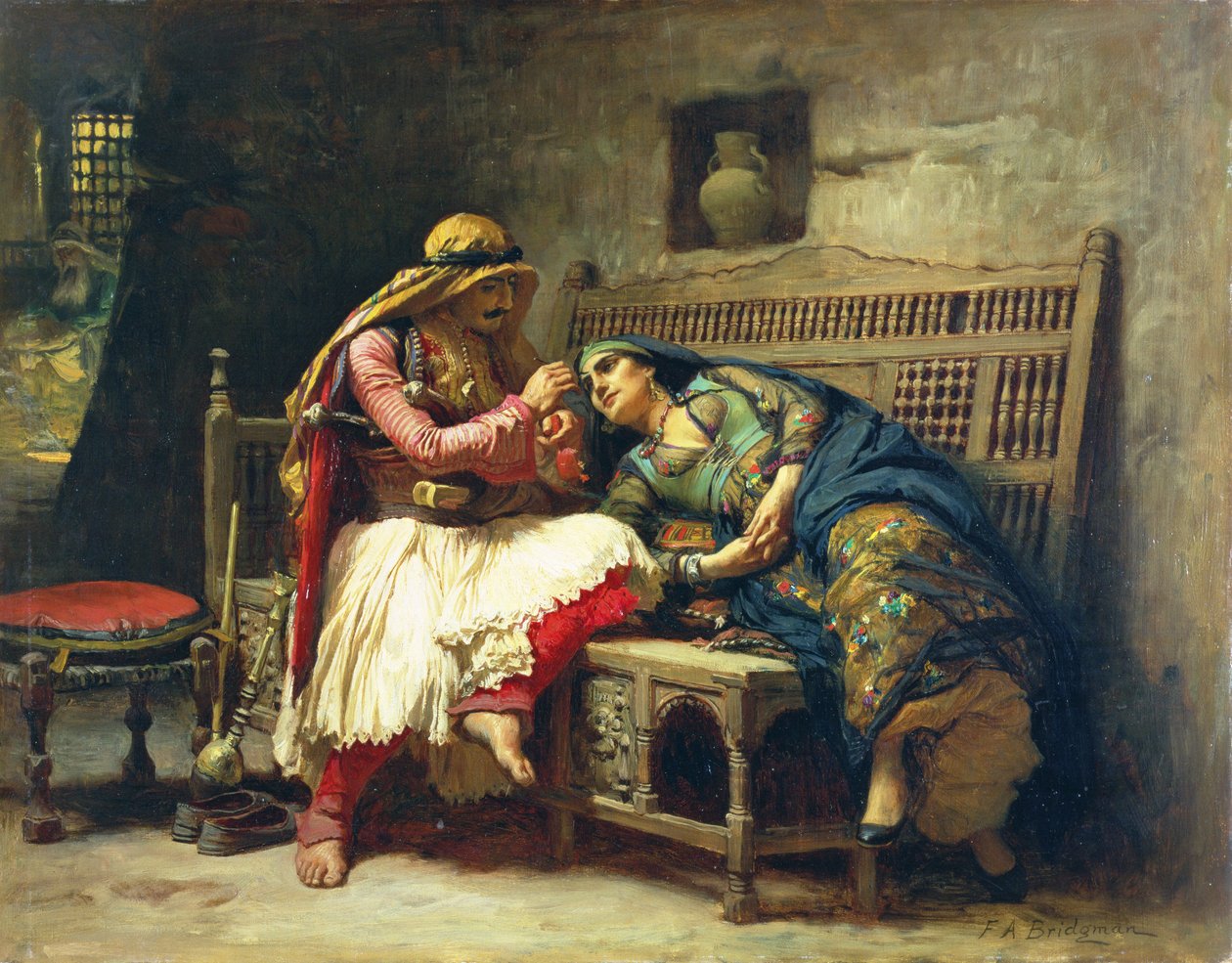 Smink av Frederick Arthur Bridgman