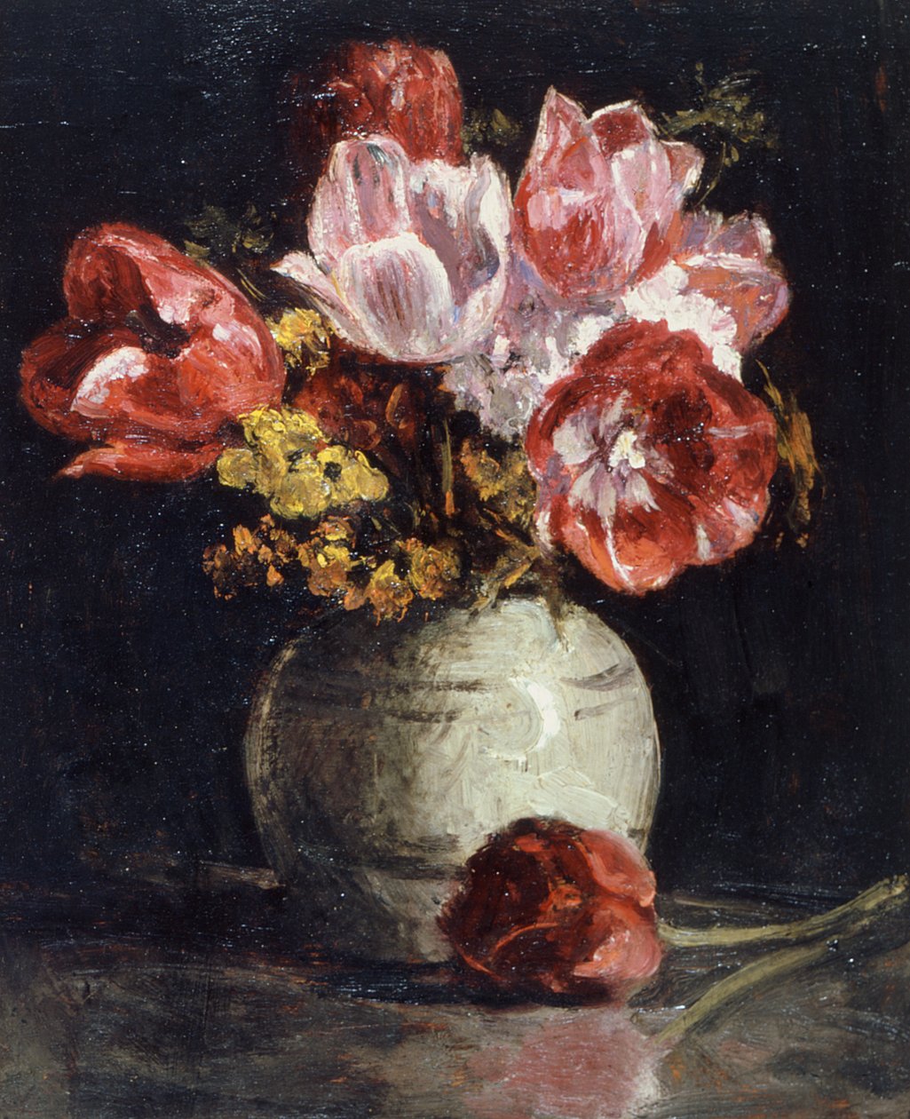 Vas med blommor av Frederick Brown