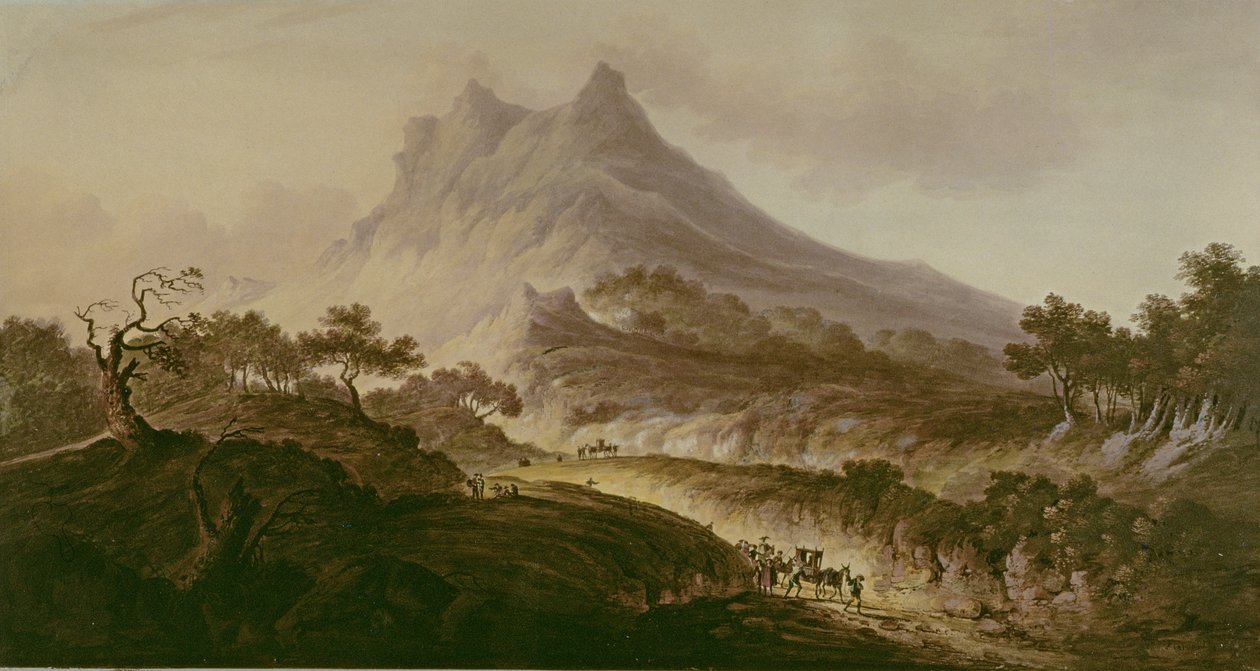 Etna, Sicilien av Frederick Calvert