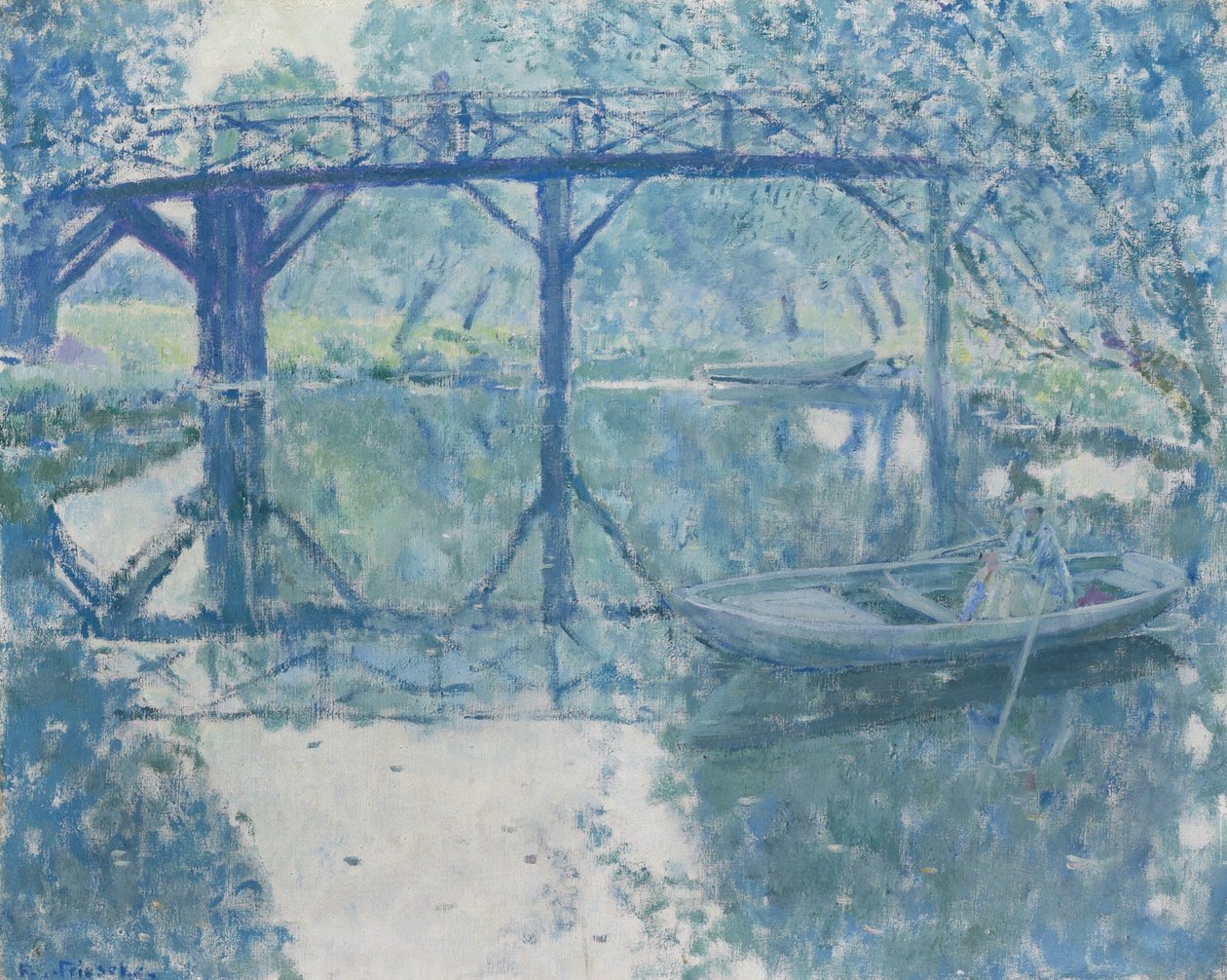 Bron - Giverny av Frederick Carl Frieseke