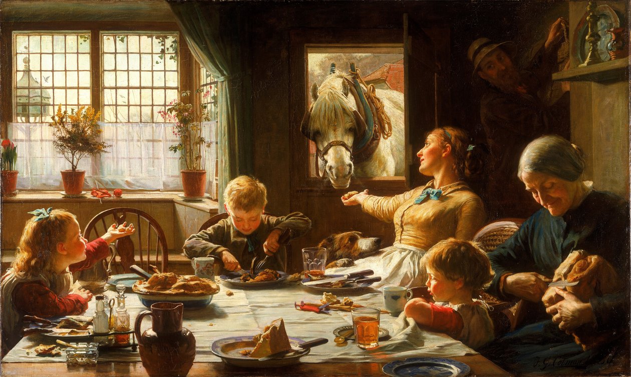 En av familjen av Frederick George Cotman