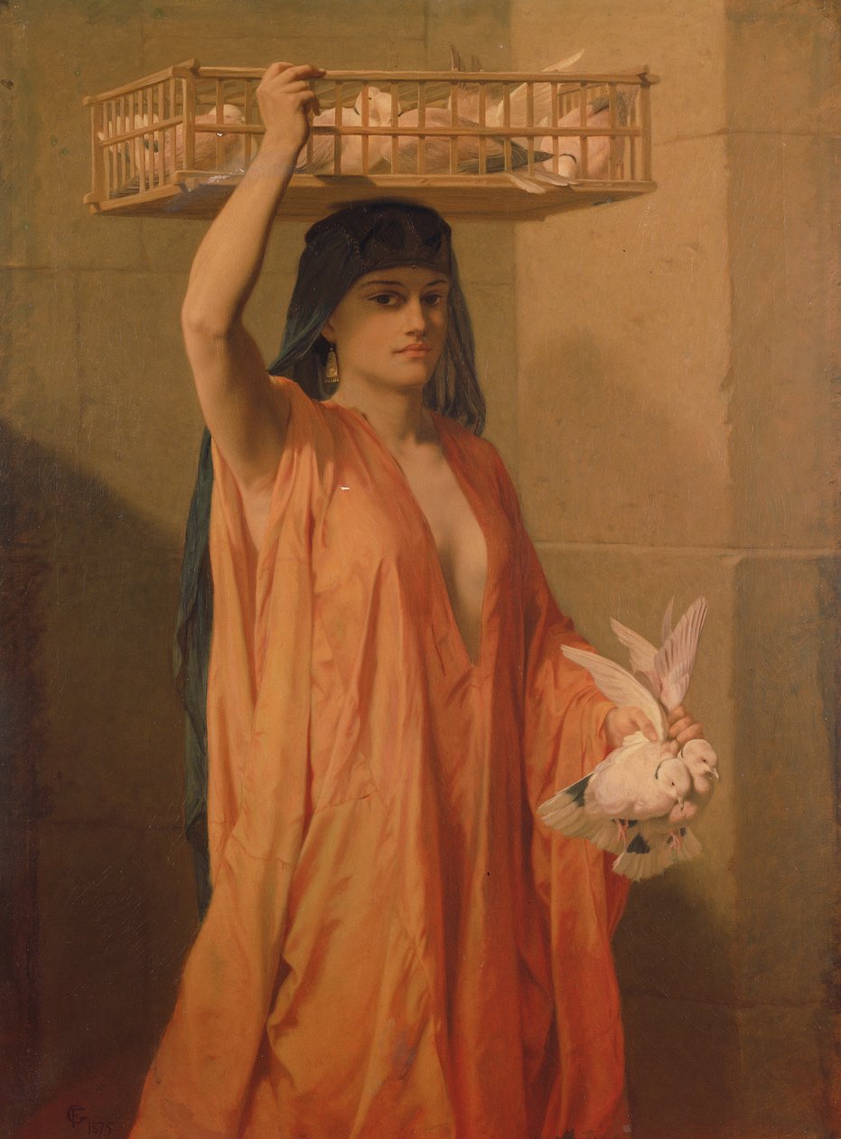 En säljare av duvor av Frederick Goodall