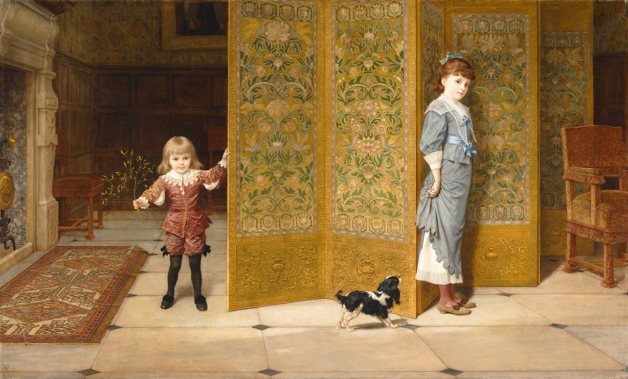Puritan och Cavalier av Frederick Goodall