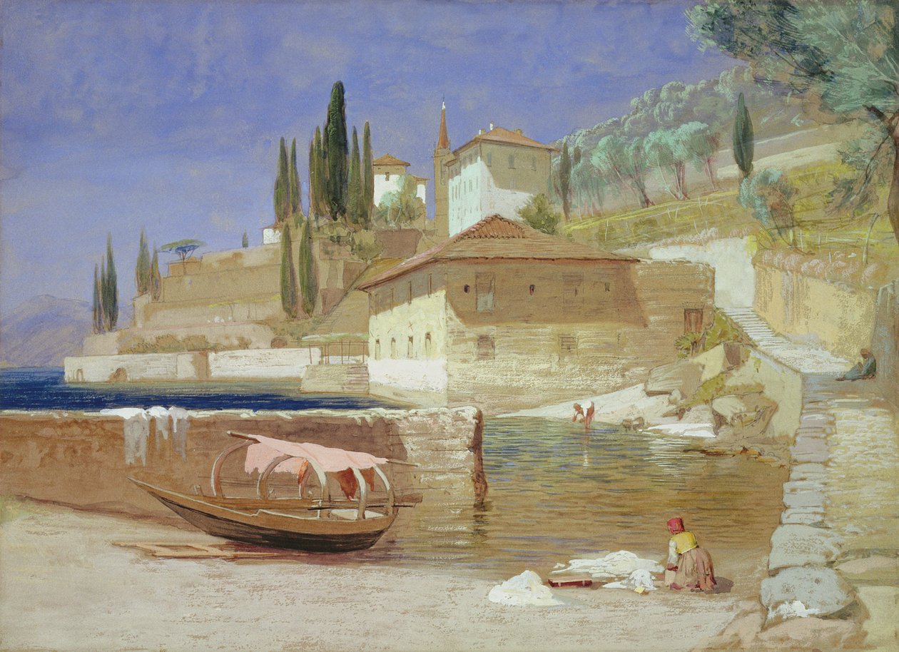 Varenna, Comosjön av Frederick Lee Bridell