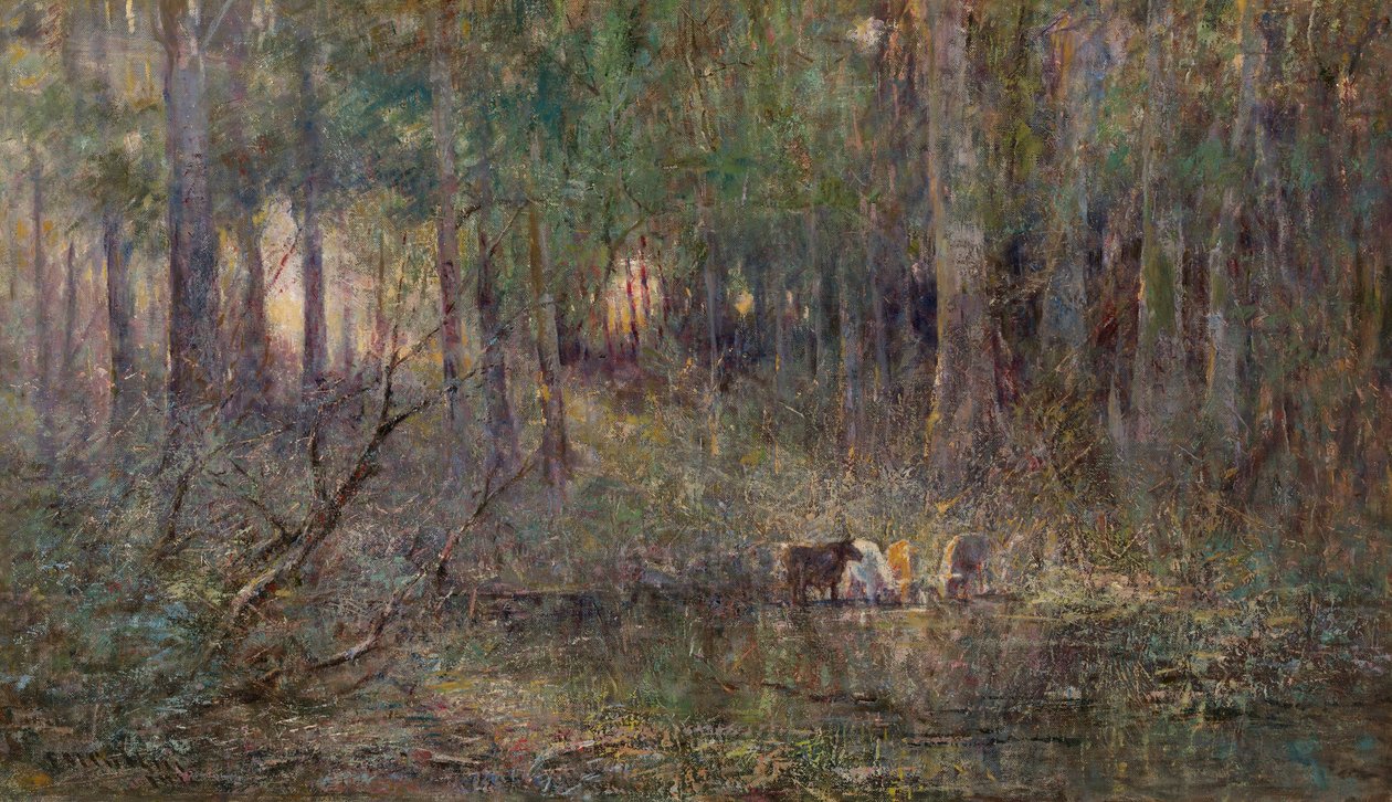 Violett och guld av Frederick McCubbin