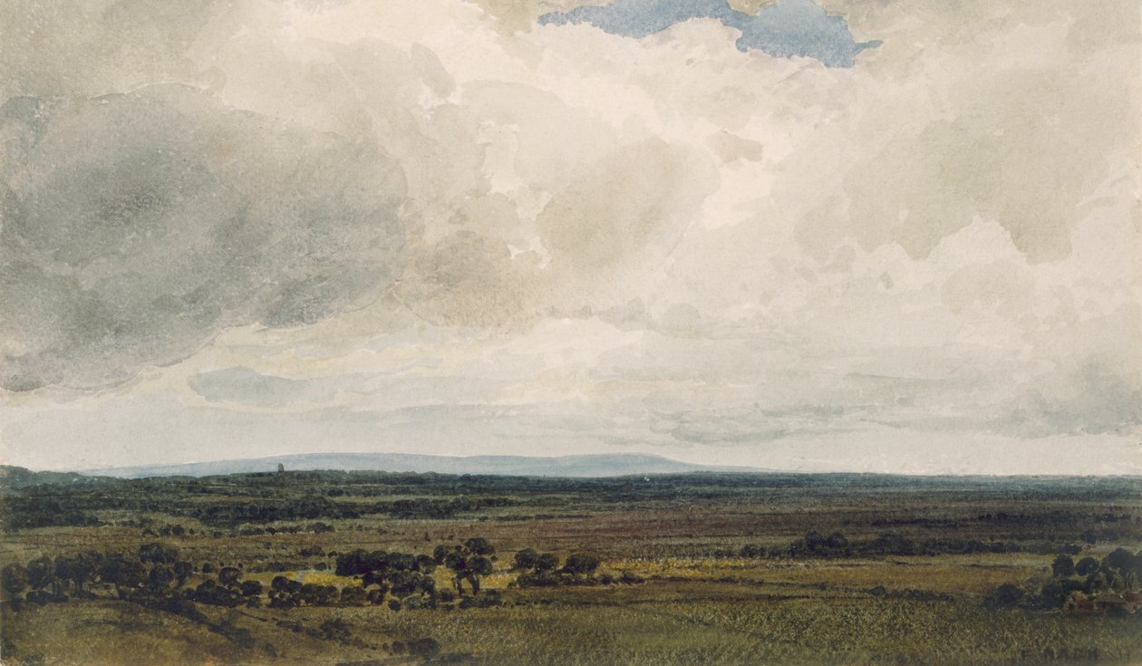 Duschdag, Glastonbury Tor av Frederick Nash