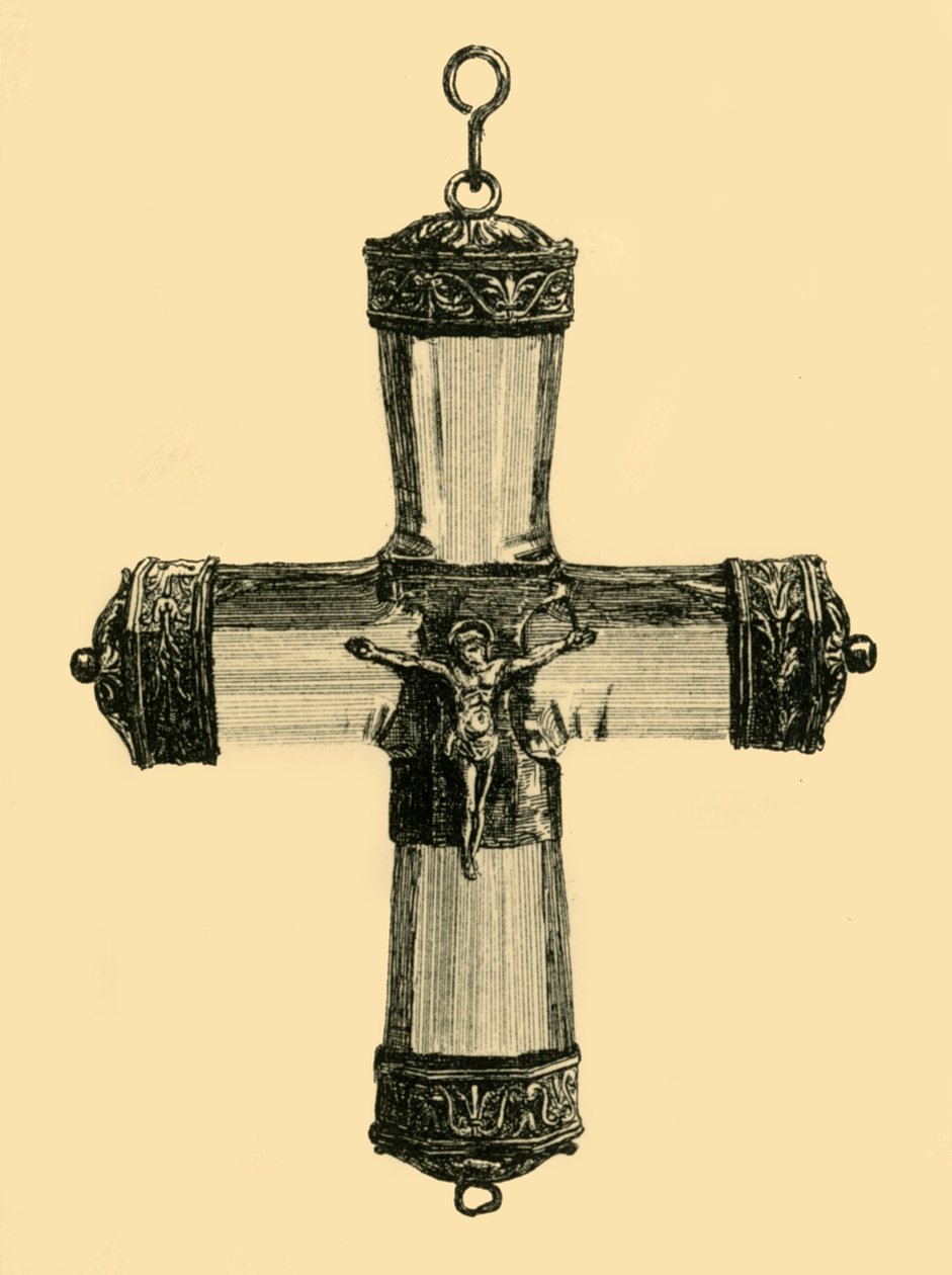 Kristallkrucifix, c1550, 1881. av Frederick Albert Slocombe