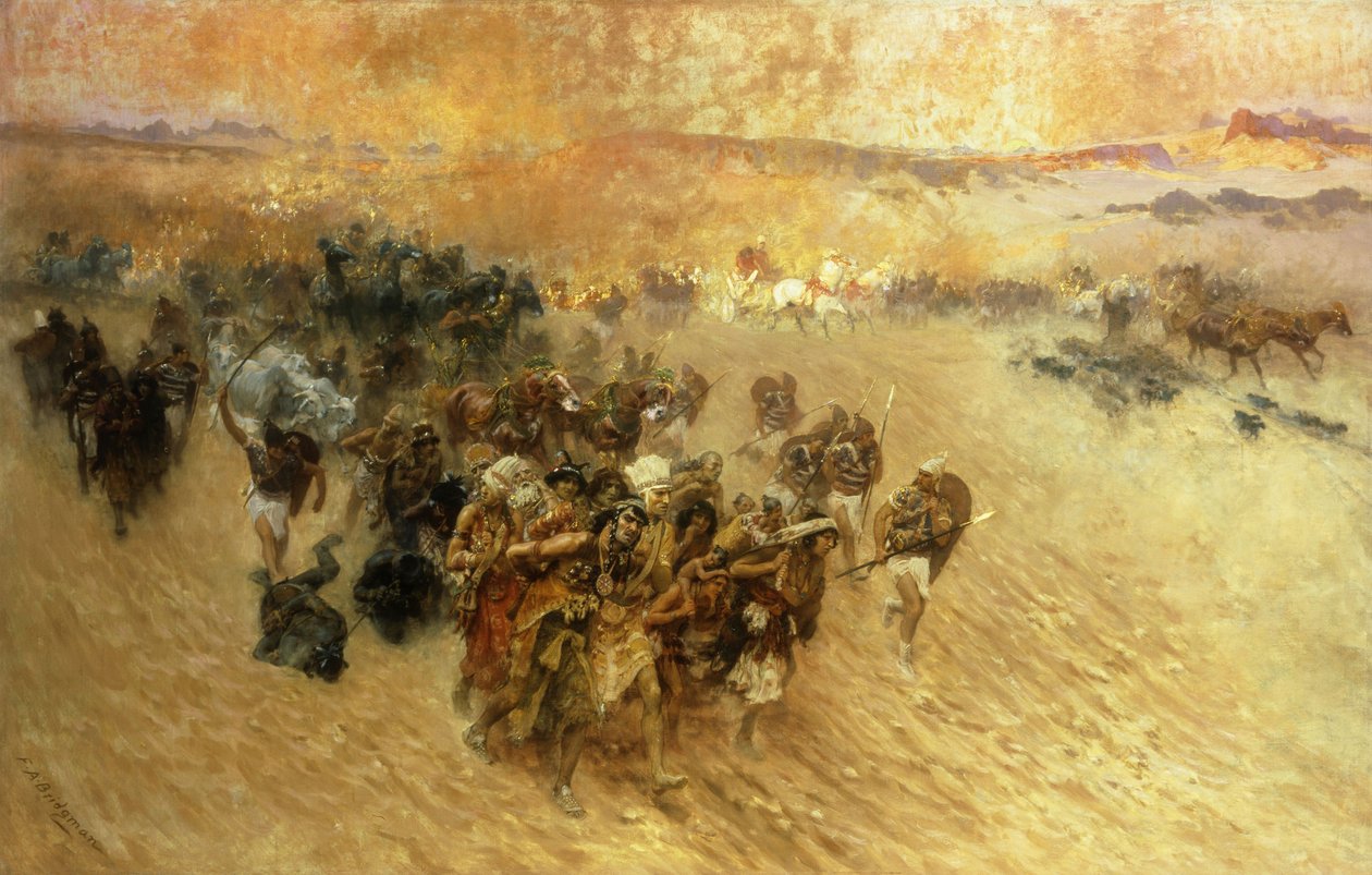 Faraos fångar av Frederick Arthur Bridgman
