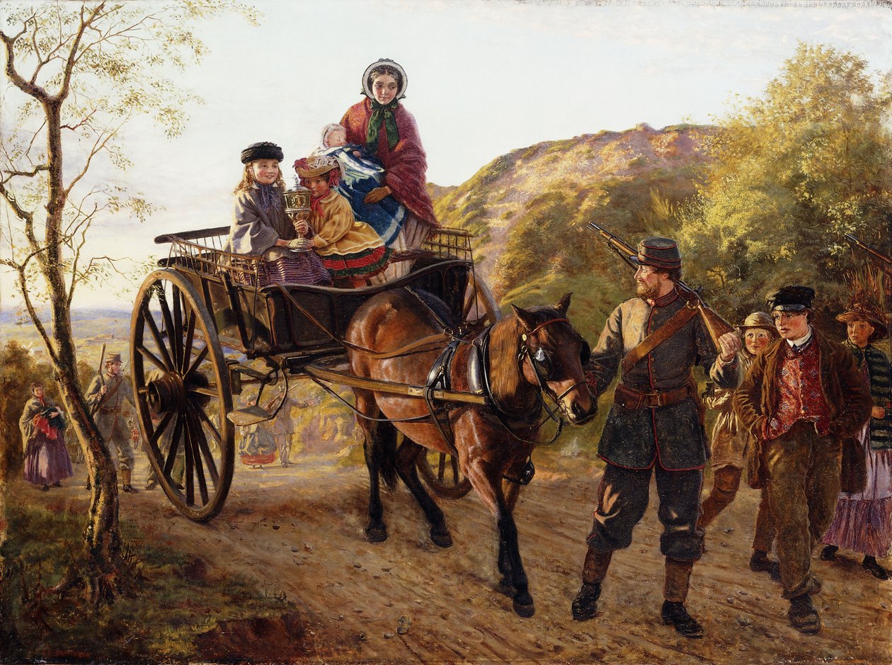 Dagens hjälte, 1861 av Frederick Bacon Barwell