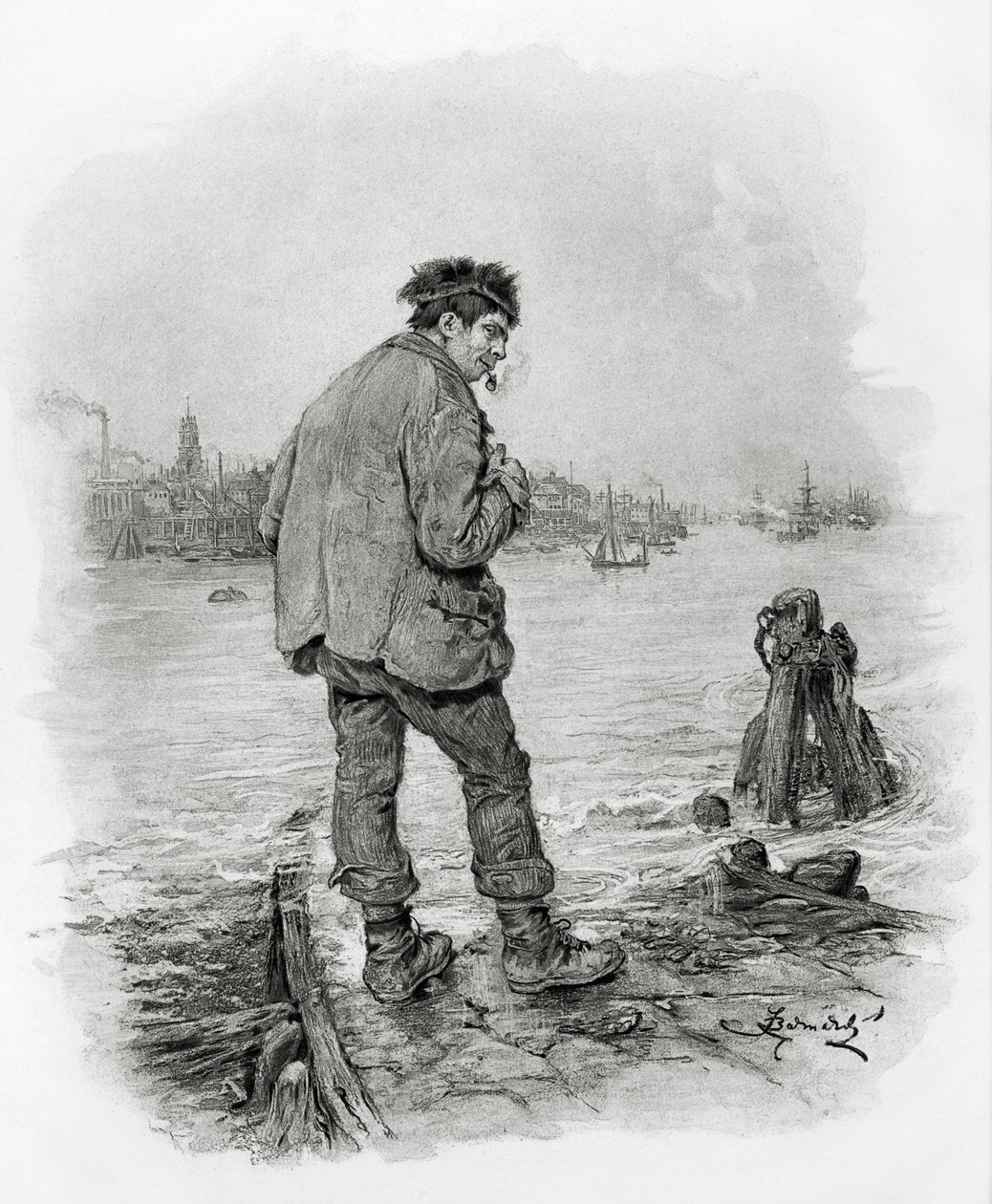 Charles Dickens av Frederick Barnard