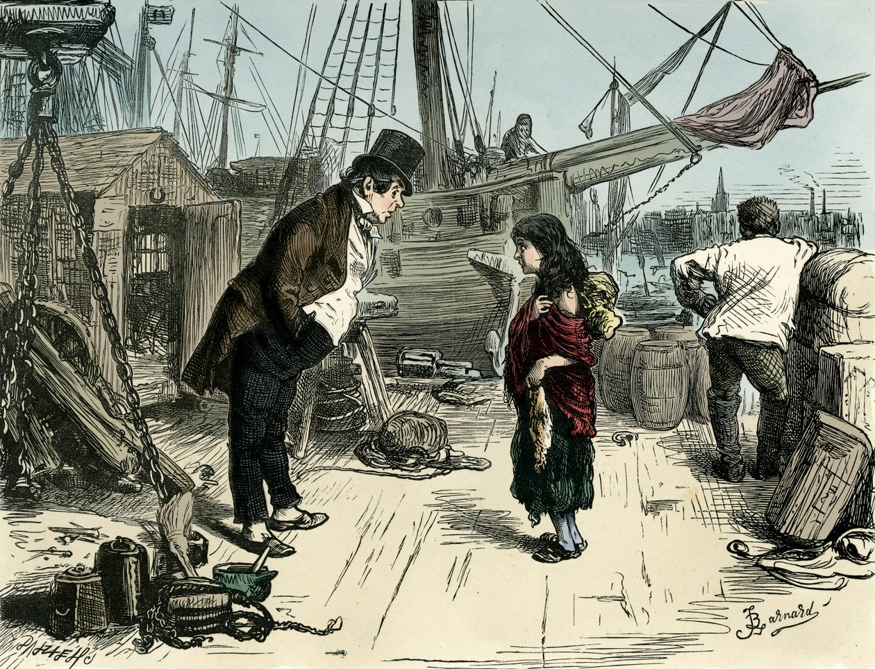 Dombey and Son av Charles Dickens av Frederick Barnard
