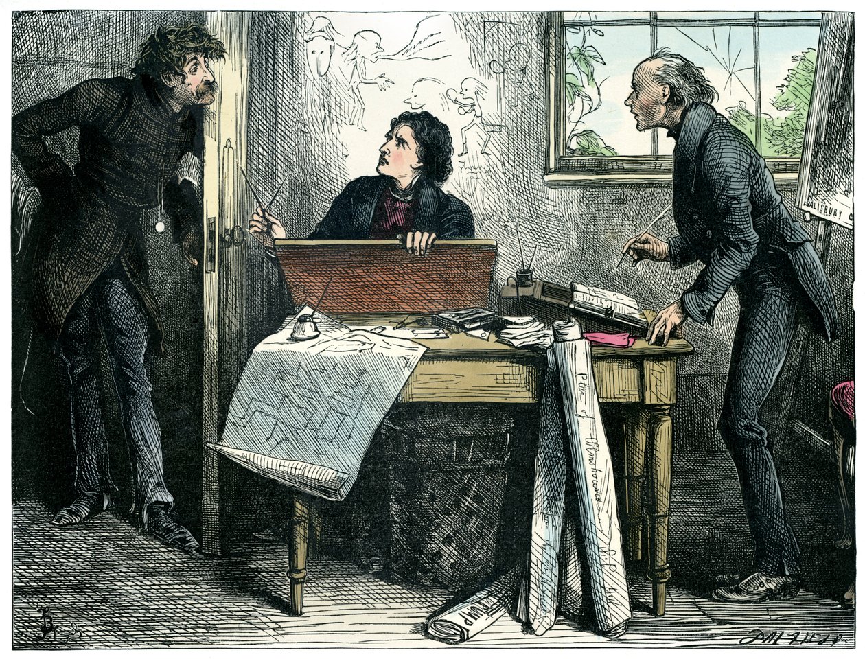 Martin Chuzzlewit av Charles Dickens av Frederick Barnard