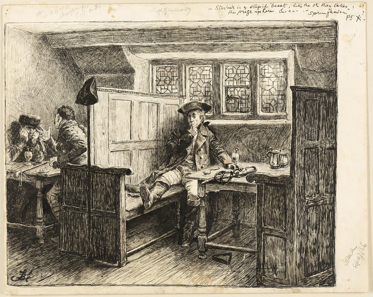 Avlyssnaren av Frederick Barnard