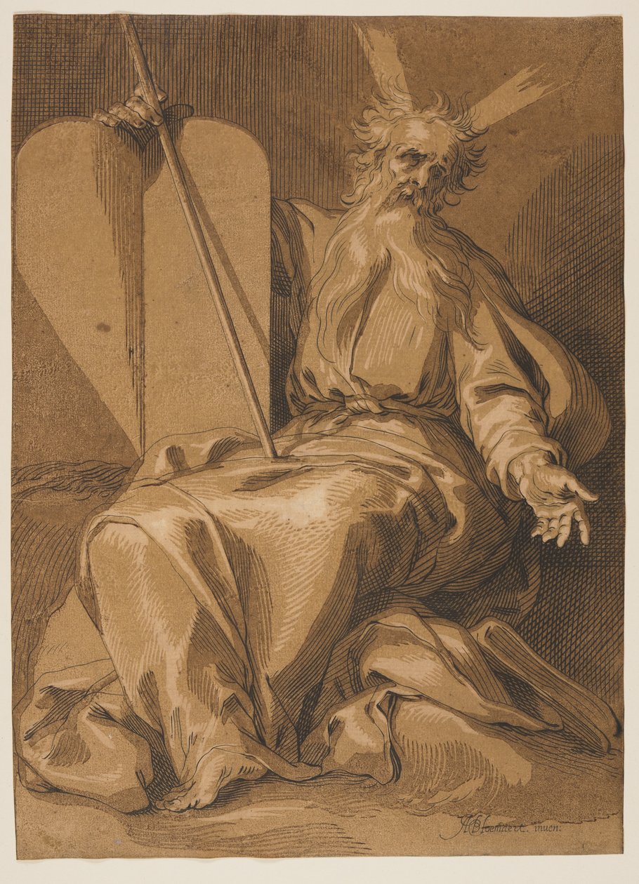 Moses av Frederick Bloemaert