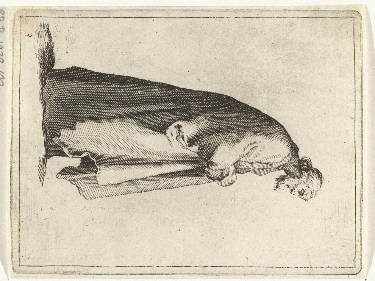 Gammal man med lång päls 15 små figurer (serietitel) av Frederick Bloemaert