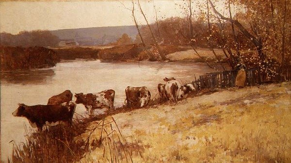 Marlotte, Seine et Marne av Frederick Charles Vipont Ede