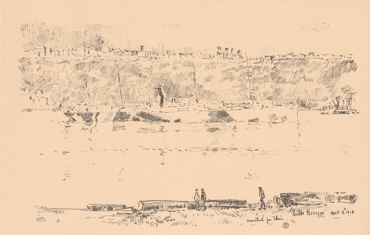 Kamouflage, 1918. av Frederick Childe Hassam