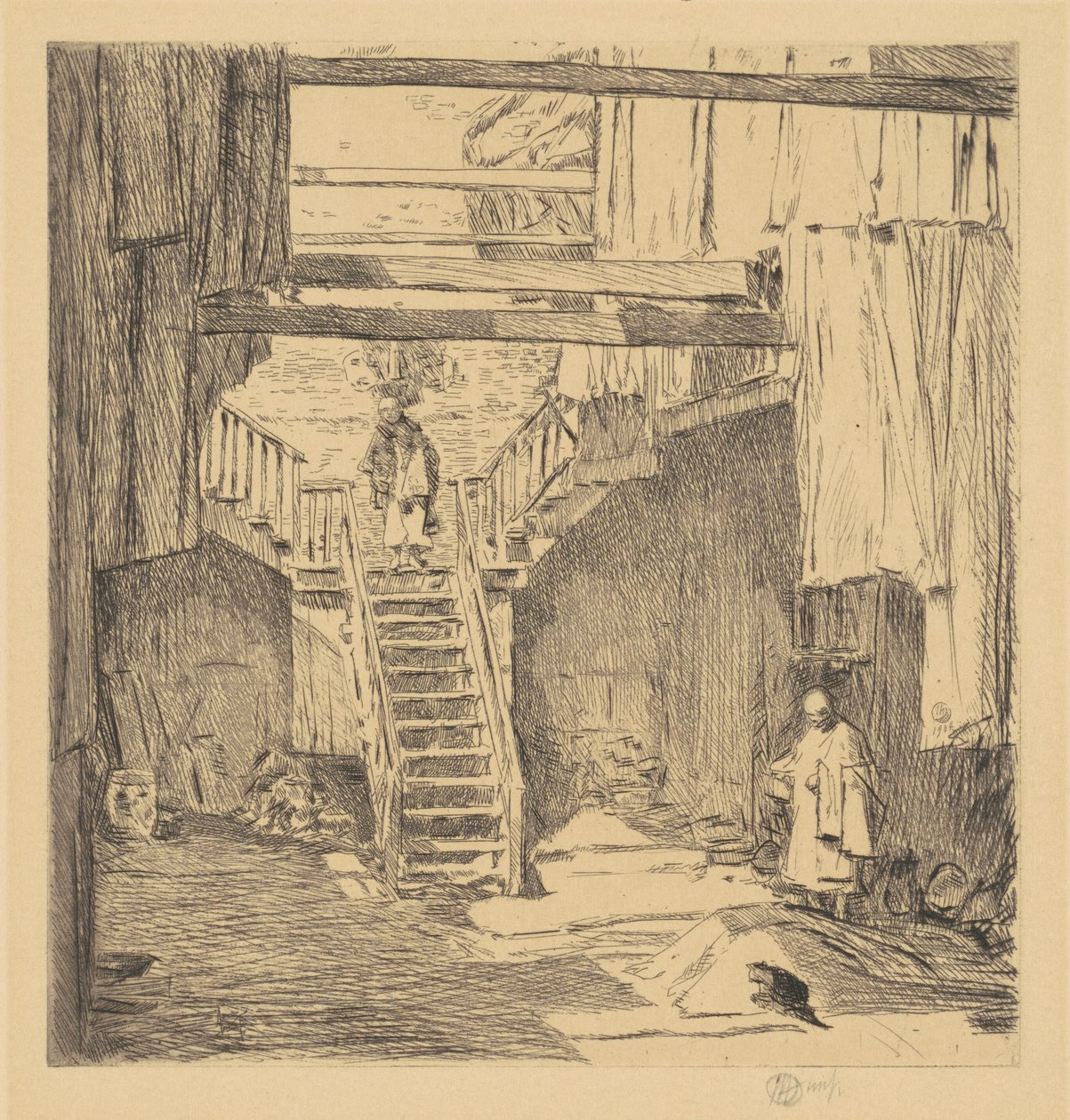 Old Chinatown, San Francisco, 1904. av Frederick Childe Hassam