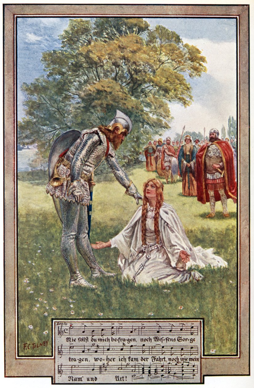 Han förbjuder frågorna, illustration från 